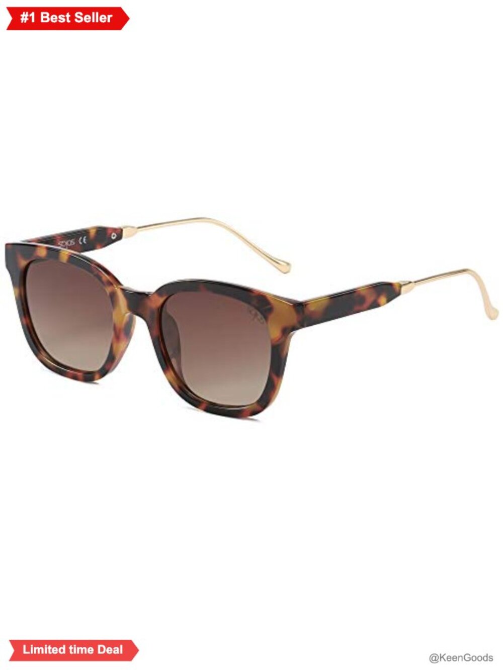 Square Polarized Sunglasses UV400 TAC Lenses Retro Trendy